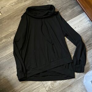 SHEIN Black Women's Turtleneck Top